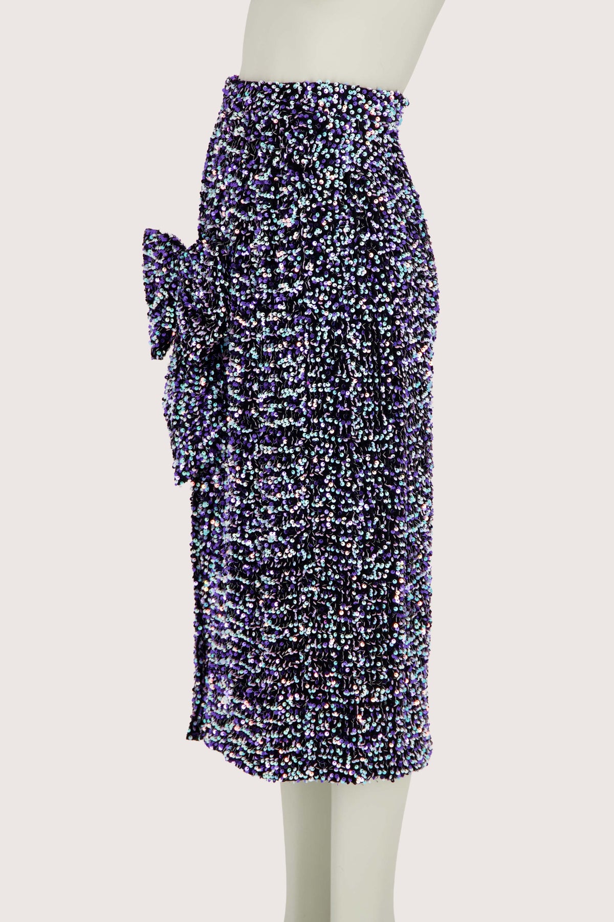 Purple Glitter Skirt