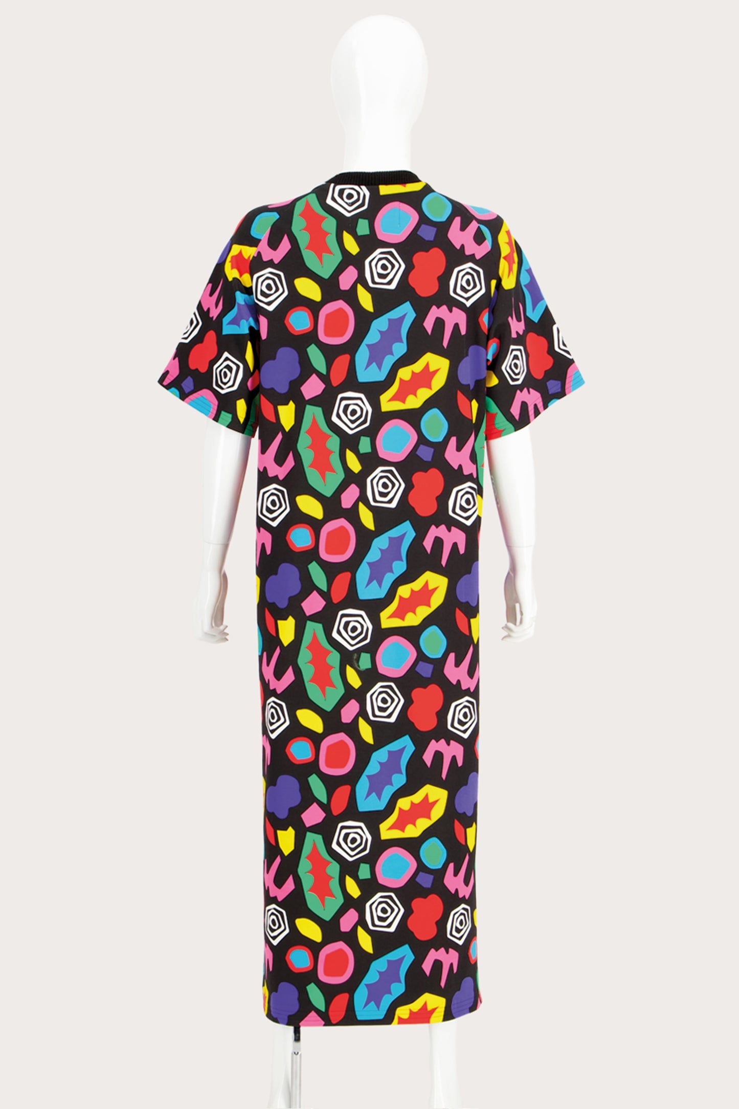 Slit Tee 80s Dress 