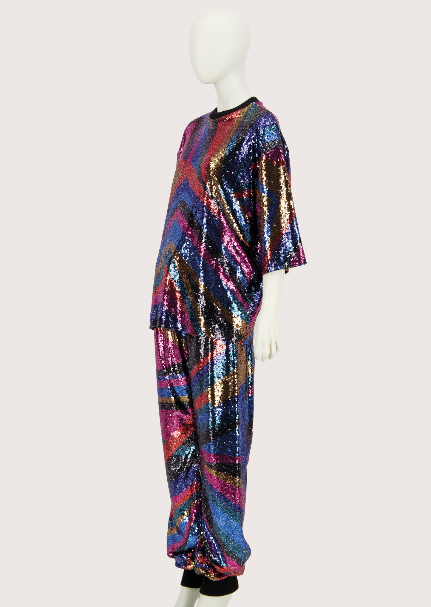 Rainbow Sequins Tracksuit