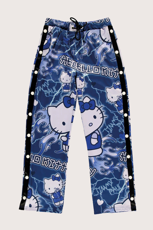 JimmyPaul x Hello Kitty - Blue Designer Print Pant