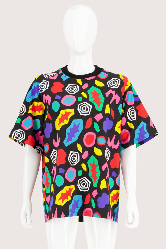 Oversized Box-tee 80's