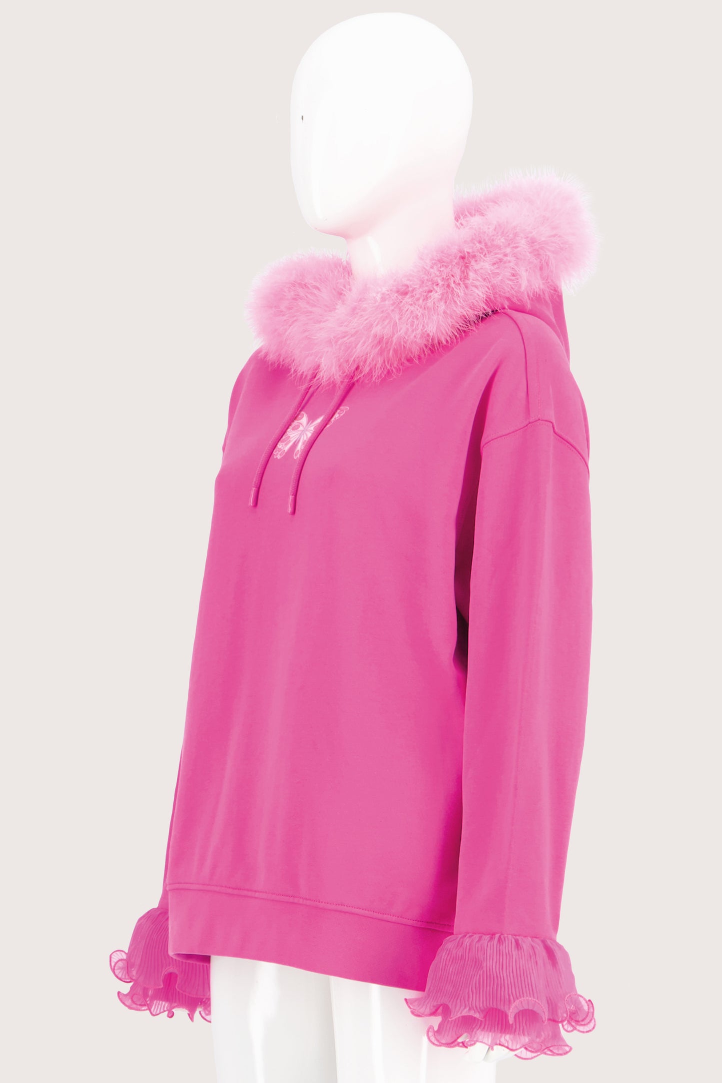 Oversized Wunderkammer Hoodie - Pink