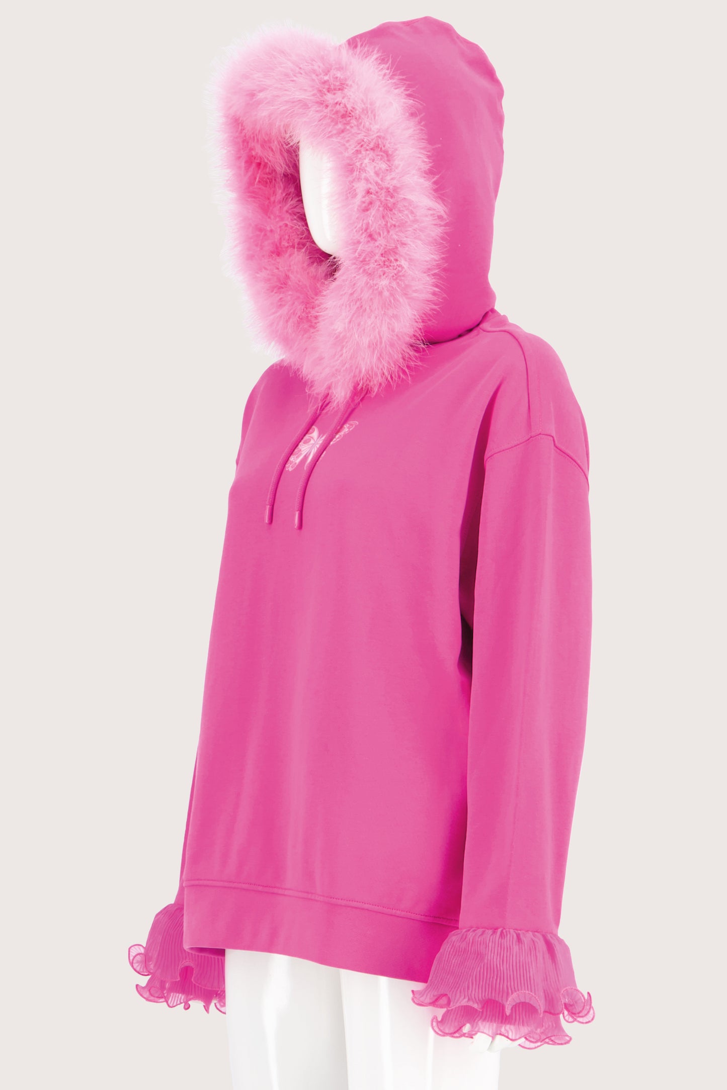 Oversized Wunderkammer Hoodie - Pink