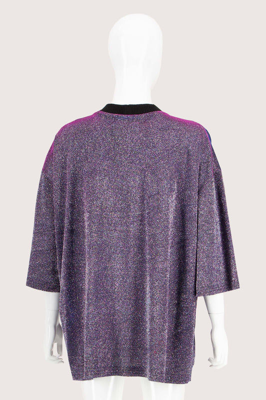 Oversized Glitter Box-tee