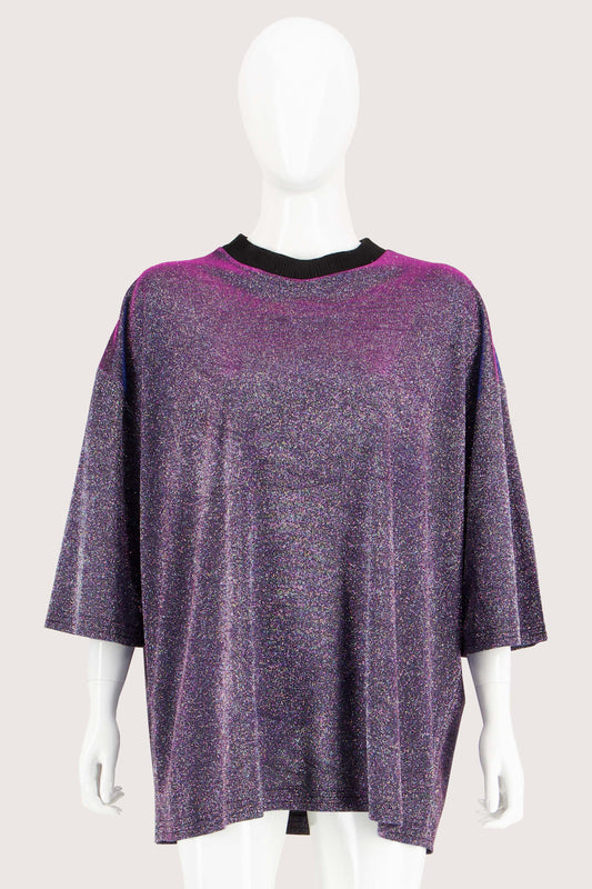 Oversized Glitter Box-tee
