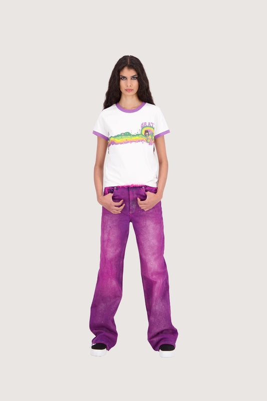 JimmyPaul X Bratz Ringer Tee Purple