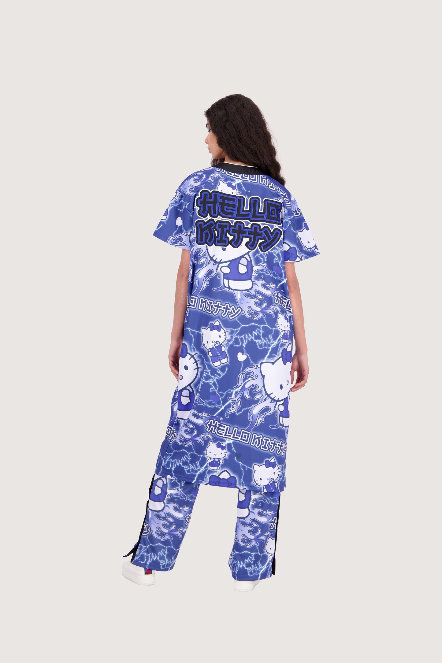 JimmyPaul x Hello Kitty - Blue Designer Print Pant