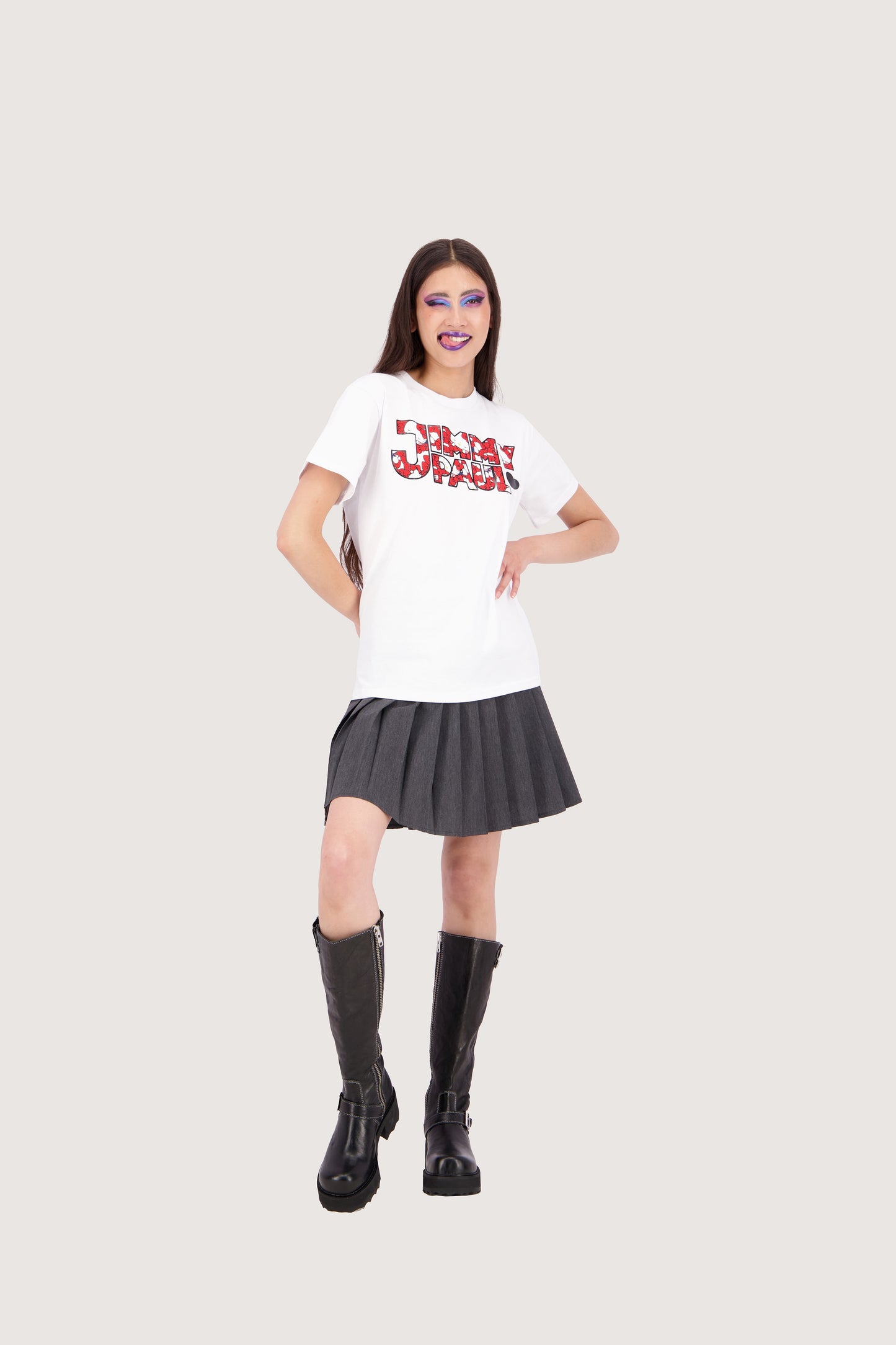 JimmyPaul x Hello Kitty - White Logo Top
