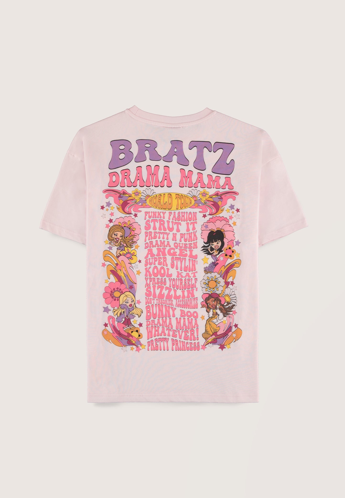 JimmyPaul X Bratz 'World Tour' Oversized Tee
