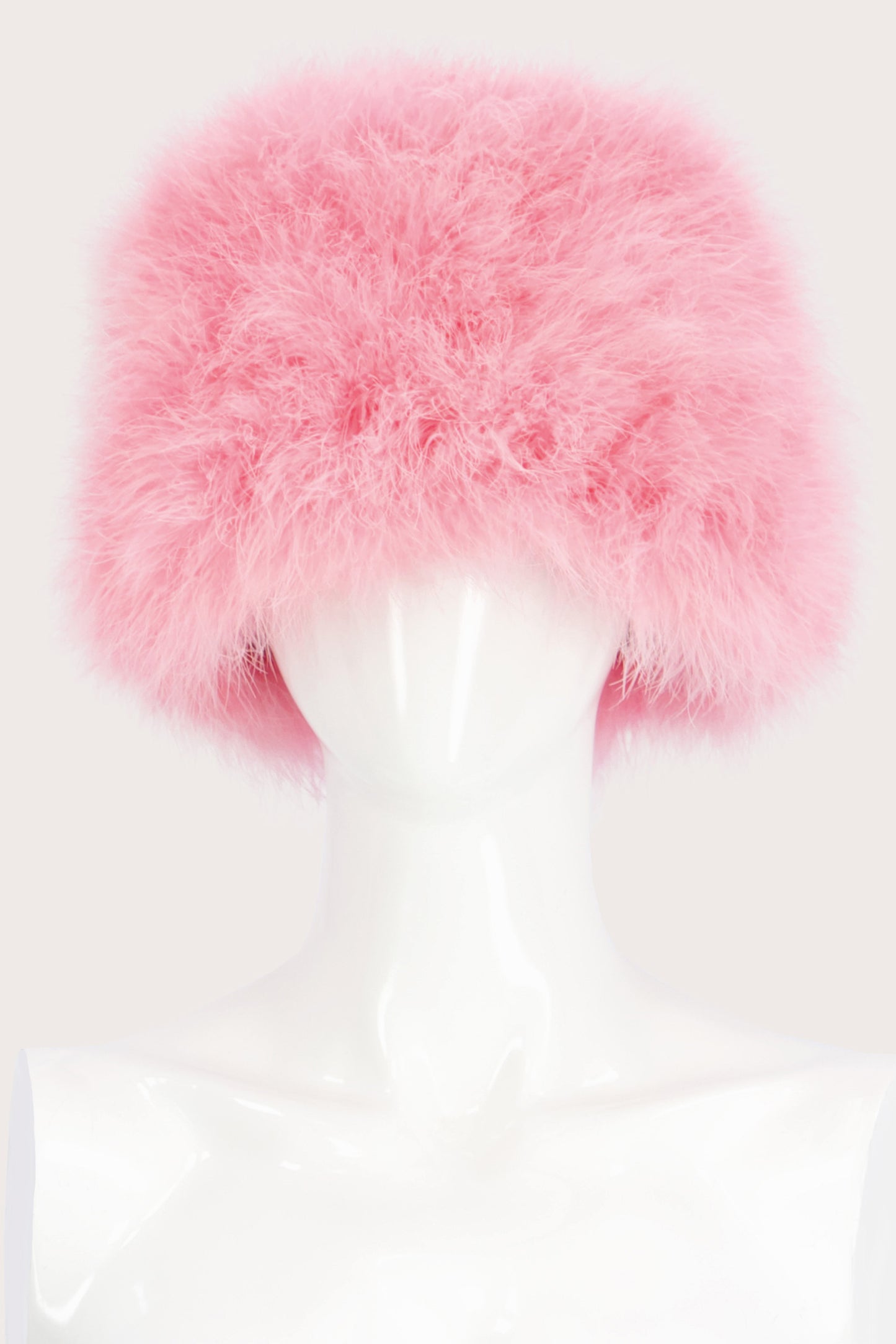 JimmyPaul Studio -   Pastel Pink Feather Bucket Hat