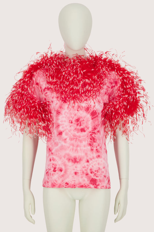 Feather Tie Dye Tee