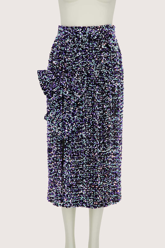 Purple Glitter Skirt