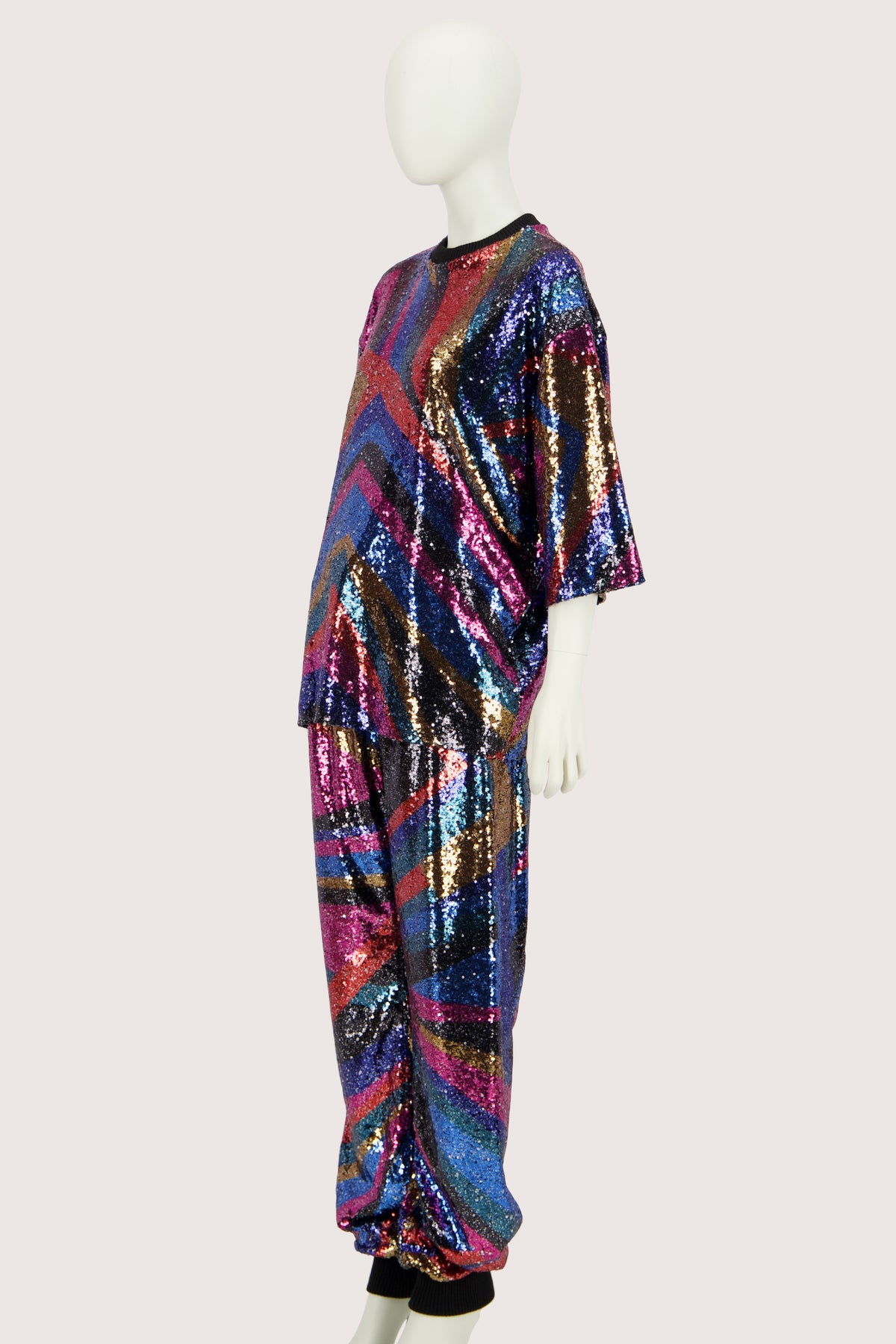Rainbow Sequins Tracksuit