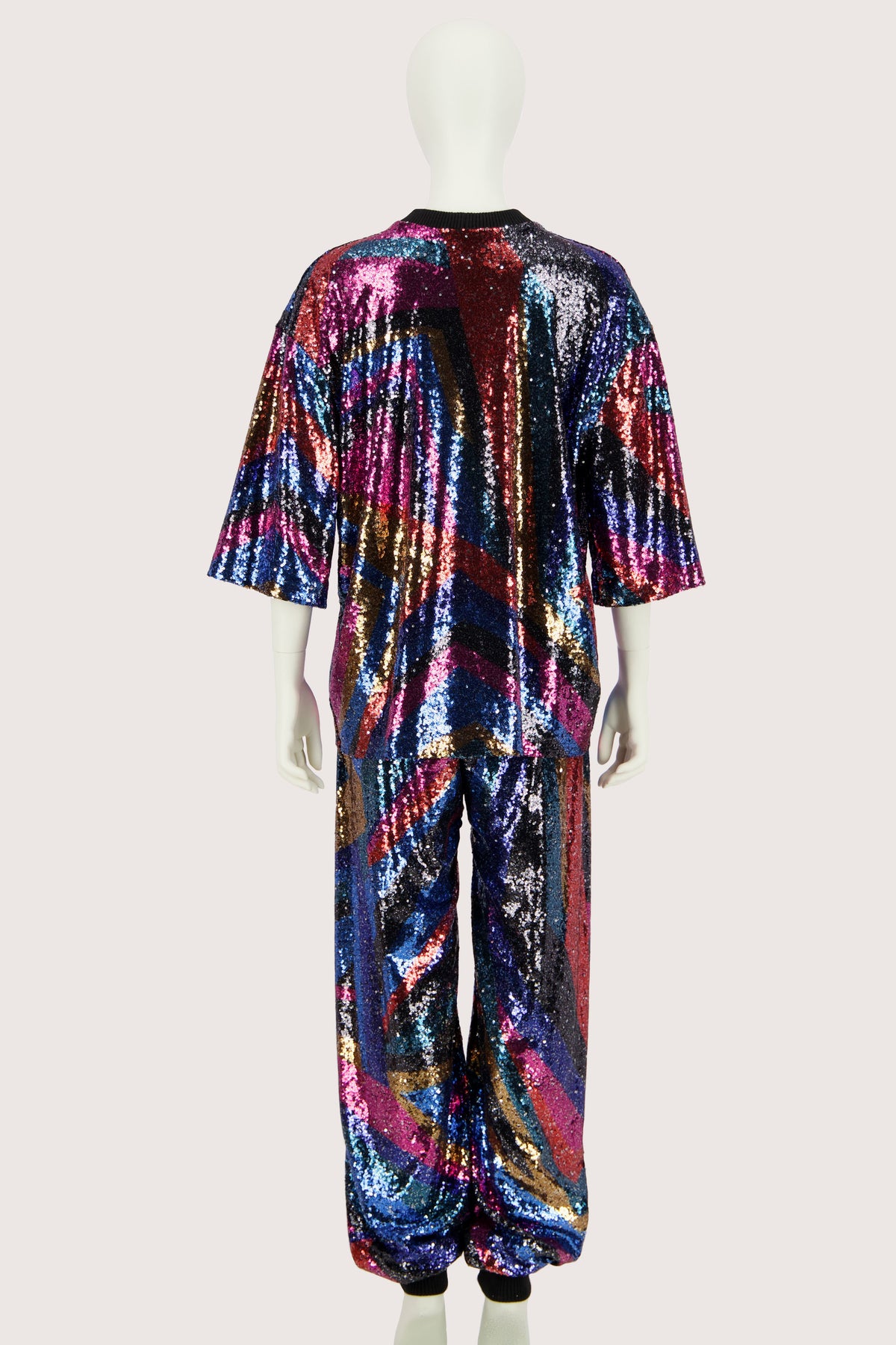 Rainbow Sequins Tracksuit