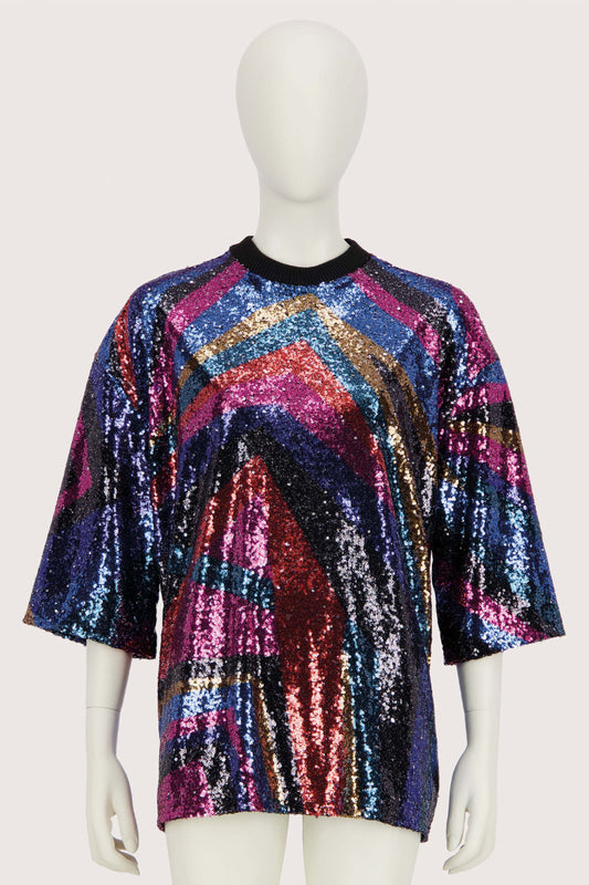 Multicolor Glitter Shirt