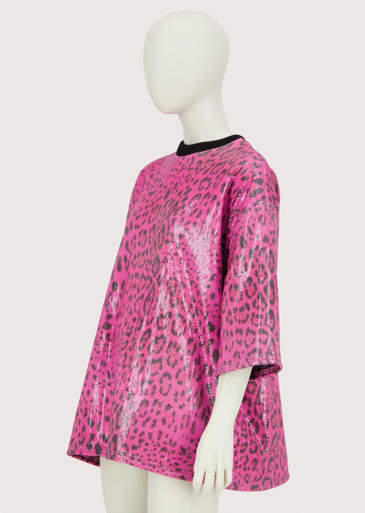 Cheetah Sequins Box Tee