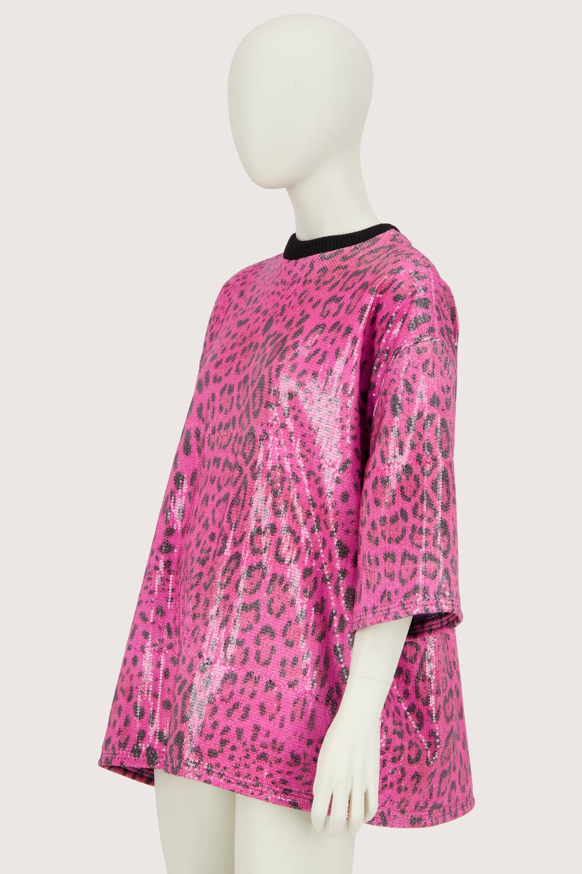 Cheetah Sequins Box Tee