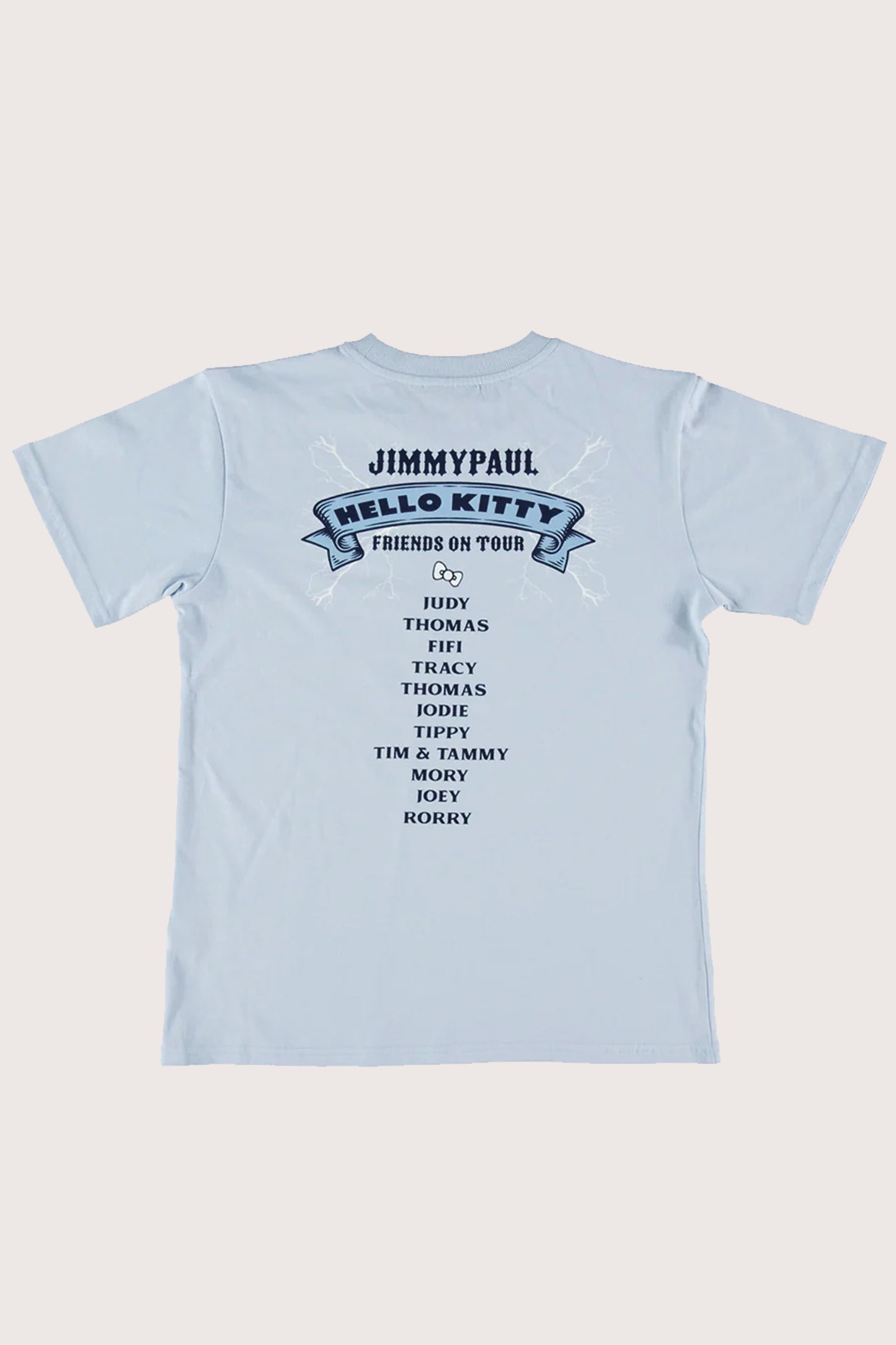 JimmyPaul x Hello Kitty - Blue Hello Kitty Friends on Tour Top