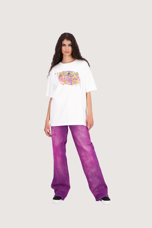 JimmyPaul X Bratz 'Galaxy' Oversized Tee