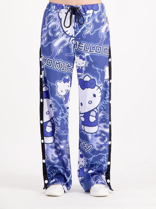 JimmyPaul x Hello Kitty - Blue Designer Print Pant