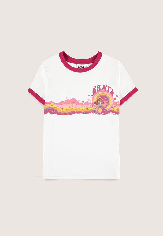 JimmyPaul X Bratz Ringer Tee Wine Red